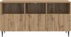 vidaXL TV-Schränk Artisan-Eiche 102 x 34,5 x 50 cm Holzwerkstoff 894454 Bild 4