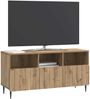 vidaXL TV-Schränk Artisan-Eiche 102 x 34,5 x 50 cm Holzwerkstoff 894454 Bild 2