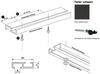 Deco-Raum® Gardinenschiene Minimal | Länge: 260cm | Material: Aluminium | Farbe: Schwarz Bild 3