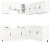 vidaXL 11-tlg. Küchenschrank-Set Kalmar Hochglanz-Weiß Holzwerkstoff 3314943 Bild 2