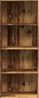 vidaXL Bücherregal Altholz-Optik 60x30x152 cm Holzwerkstoff 857915 Bild 4