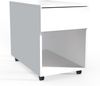 VCM Rollcontainer Dalosa 918334 Weiß H. 55 x B. 39 x T. 70 cm Bild 2