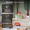 Bellabino 'Vere' Bodenbett 90x200 cm, natur, Massivholz Kiefer, Montessori Kinderbett mit Rausfallschutz und Lattenrost Bild 5
