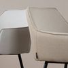 Bronx71 Barhocker Andor recycelter Stoff taupe 65 - 78 cm Bild 5