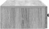 vidaXL Wandmontierter Beistelltisch Graues Sonoma 87,5 x 34,5 x 17 cm 898161 Bild 5