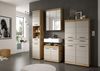 Midischrank B/H/T: 74x141x31 cm in Evoak Oak Nachbildung Bild 5