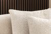Design Sofa ARCO champagner beige 2-Sitzer Feinstrick Bouclé 180cm Federkern Couch Bild 5