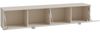 Lowboard >LIBERTAD< Hängeschrank, in sandfarbig - 178,8x37,5x34,8cm (BxHxT) Bild 5