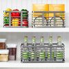 mDesign Allzweckkorb Aufbewahrung Drahtkorb Organizer 6er-Set Metall Grau Bild 5