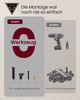 VASAGLE Superschnelle werkzeuglose Montage, Nachttisch, Beistelltisch mit Ladefunktion, Nachtschrank mit Schublade, Schlafzimmer, Toolless-Technologie, tintenschwarz-cappuccinobeige LETDE777B04 Bild 4