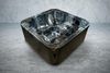 PureHaven American Outdoor-Whirlpool 215x215 cm für 5 Personen mit 53 Massagedüsen Heizung LEDs Thermoabdeckung Ozondesinfektion Pearl Shadow/Grau Bild 2