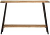 vidaXL Konsolentisch 110x30x75 cm Massivholz Mango 373615 Bild 2
