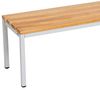 Garderobenbank 200 cm grau Bild 2