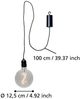 Eglo 900208 Hängeleuchte VIGNANELLO LED schwarz/transparent H:19. 5cm Ø:12. 5cm ein/aus IP44 2700K Bild 5