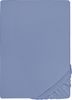 biberna Jersey-Elastic-Spannbetttuch 0077866, blau, 1x 120x200 cm - 130x220 cm Bild 5