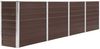 vidaXL Hochbeet, Verzinkter Stahl Braun, 320 x 40 x 77 cm Bild 2