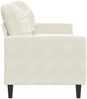 vidaXL 3-Sitzer-Sofa Creme 180 cm Samt 4007642 Bild 5