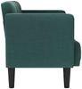 vidaXL Zweisitzer-Sofa Dunkelgrün 111 cm Stoff 4100563 Bild 4