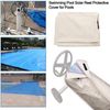 Poolabdeckung, Polyester, Gruen, 96cm Bild 2