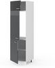 Kühlumbauschrank R-Line Anthrazit Hochglanz 60 cm Vicco Bild 4