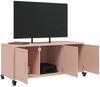 vidaXL TV-Schrank Rosa 100,5x39x43,5 cm Stahl 846645 Bild 4