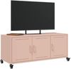 vidaXL TV-Schrank Rosa 100,5x39x43,5 cm Stahl 846645 Bild 5