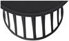 2er-Set Gartenbeistelltisch Boy - Kunststoff Schwarz, Ø 50 cm Bild 3