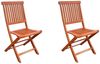 2x Hochlehner Gartenstuhl Gartenstühle Klappstuhl Klappstühle Holz Eukalyptus Bild 2