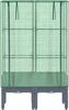 vidaXL Hochbeet mit Gewächshaus-Aufsatz Rattan-Optik 80x40x140 cm 4015833 Bild 4