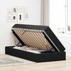 vidaXL Aufbewahrungsbett mit Matratze Schwarz 90 x 200 cm Samt 3399696 Bild 4