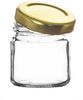 BigDean 100x kleine Marmeladengläser 53 ml - Made in Germany - Gläschen mit Schraub-Deckel - Mini Einmachgläser - Honiggläser - Probiergläser für Gastgeschenke & Hochzeit Bild 4