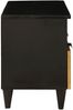 vidaXL TV-Schränk Schwarz und Gold 70 x 33 x 46 cm Holzwerkstoff 4017829 Bild 4