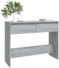 Konsolentisch, Beistelltisch, Konsole Grau Sonoma 100x35x76,5 cm Holzwerkstoff Bild 3
