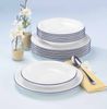 Seltmann Weiden Compact Blaurand Speiseteller ø 27 cm 6er Set Bild 3