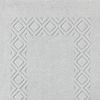 Denver Badvorlage Badteppich 60x110cm hellgrau 1200g/m² 100% Baumwolle Bild 2