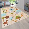 Paco Home Kinderteppich Bino 580, rechteckig, Höhe: 4 mm, Spielteppich, Motiv Straße & Autos, Kinderzimmer Bild 2