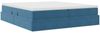 vidaXL Aufbewahrungsbett mit Matratze Dunkelblau 180 x 200 cm Samt 3370365 Bild 5