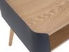 Nachttisch Birte / 300.001740, Holzwerkstoff, Stahl, Schwarz, Holzfarben, 40 x 55 x 40 cm Bild 3