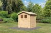 Karibu Gartenhaus 14mm Dahme 2 Gerätehaus 180x152 cm unbehandelt Bild 2