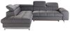 COTTA Ecksofa Chef L-Form, mit Kopfteilverstellung, edle Metallkufen, wahlweise mit Bettfunktion Bild 4