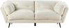 3-Sitzer Sofa Bouclé weiß LENVIK Bild 4