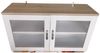 HTI-Living Hochschrank Küchenbuffet Weiß mit Glasteil Blanca Bistro (Stück, 1-St, 1 Schrank) Küchenschrank Hochschrank Bild 5