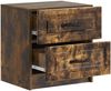 vidaXL Nachttisch 2 pcs Geräucherte Eiche 43 x 34,5 x 44,5 cm 895686 Bild 4