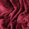 Kuscheldecke "Celina" Aubergine 80x120 cm Bild 2