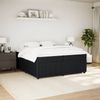 vidaXL Boxspringbett mit Matratze Schwarz 200x200 cm Samt 3285664 Bild 3