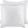 Gentle North Microfaserkissen Kopfkissen- 2er Set Kissen für Bett und als Dekokissen, Füllung: 100% Polyester, Seitenschläfer, Seitschläfer, Rückenschläfer, Bauchschläfer, Reißverschluss für Füllung - waschbar - allergikerfreundlich Bild 5