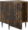 vidaXL Nachttisch 2 pcs Geräucherte Eiche 43 x 34,5 x 52 cm 894346 Bild 4
