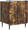 vidaXL Nachttisch 2 pcs Geräucherte Eiche 43 x 34,5 x 52 cm 894346 Bild 2