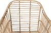 Esszimmerstuhl Armlehnenstuhl Rattan Farbe natur inkl. Kissen ANTALYA 80550007 Bild 5