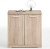 FMD Kommode mit 2 Türen 80 × 34,9 × 89,9 cm Eiche Bild 3